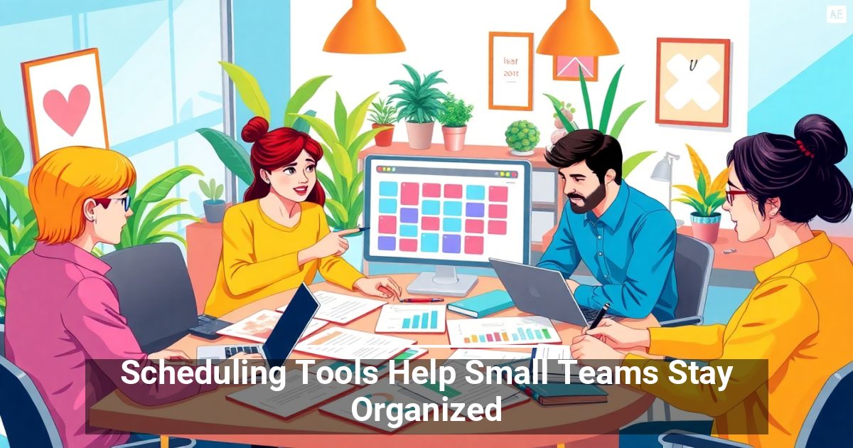 Scheduling Tools Help Small Teams Stay Organized